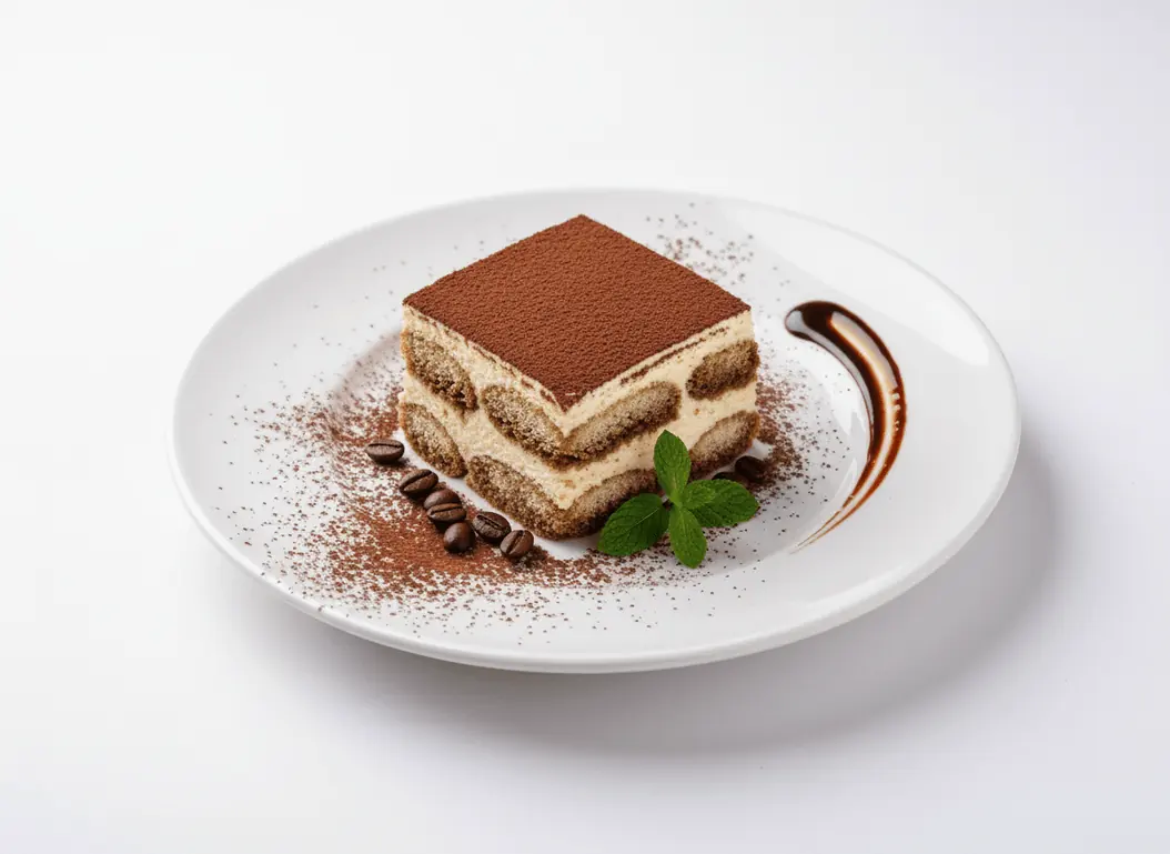 Tiramisù con crema al mascarpone e savoiardi all'espresso